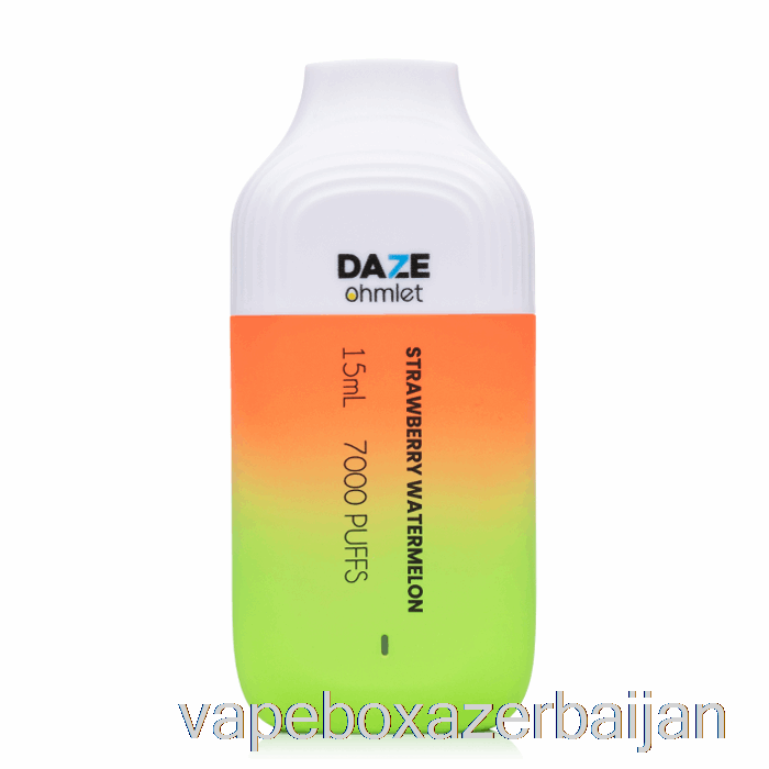 E-Juice Vape 7 Daze OHMLET 7000 Disposable Strawberry Watermelon